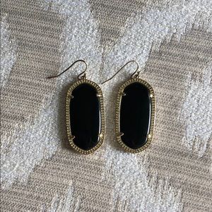 Kendra Scott Elle Black Earrings